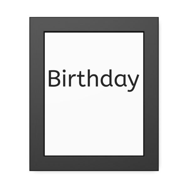 Birthday Framed Paper Posters - Image 5