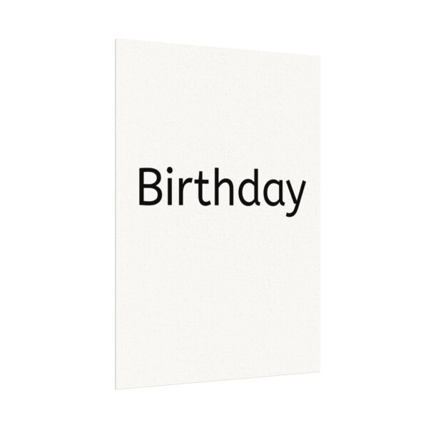 Birthday   Textured Watercolor Matte Posters - Image 11