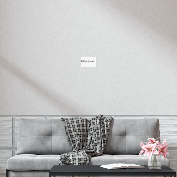 Ultrasound & Birthday    Uncoated Posters - Image 2