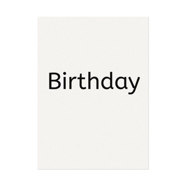 Birthday   Textured Watercolor Matte Posters - Image 9