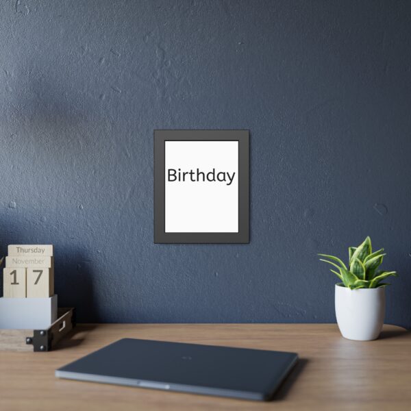 Birthday Framed Paper Posters - Image 7