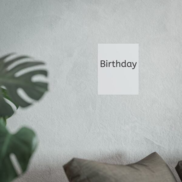 Ultrasound & Birthday  Satin and Archival Matte Posters - Image 11
