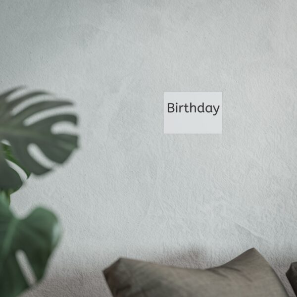 Ultrasound & Birthday  Satin and Archival Matte Posters - Image 2