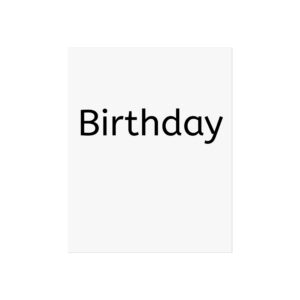 Birthday Fine Art Posters